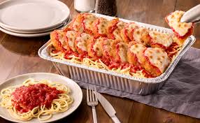 Chicken Parmigiana (Serves 4 – 6)