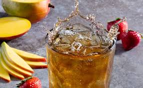 Mango-Strawberry Iced Tea