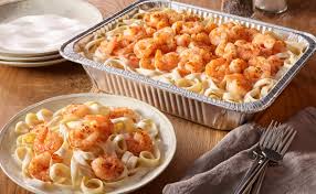 Shrimp Alfredo (Serves 4 – 6)